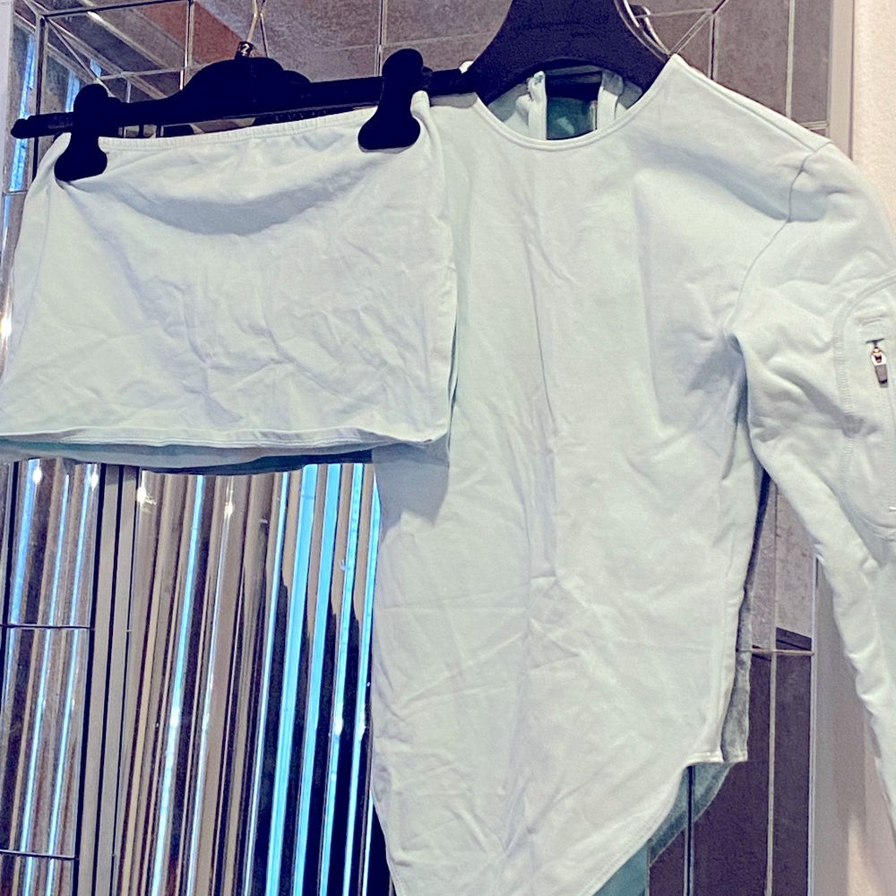 Entire studios bodysuit and skirt set